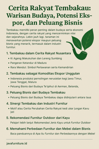 Cerita Rakyat Tentang Tembakau