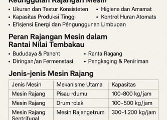 rajangan mesin