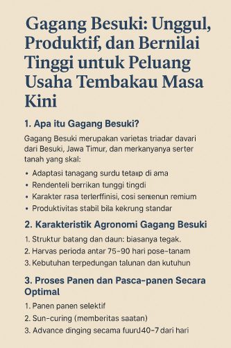 Gagang Besuki