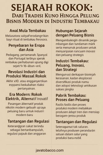 sejarah rokok
