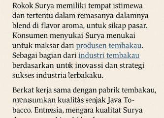 rokok surya