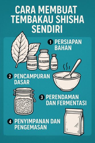 Cara Membuat Tembakau Shisha