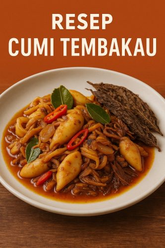 tembakau cumi